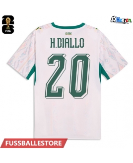 Günstige Senegal Habib Diallo #20 Heimtrikot WM 2026 Kurzarm